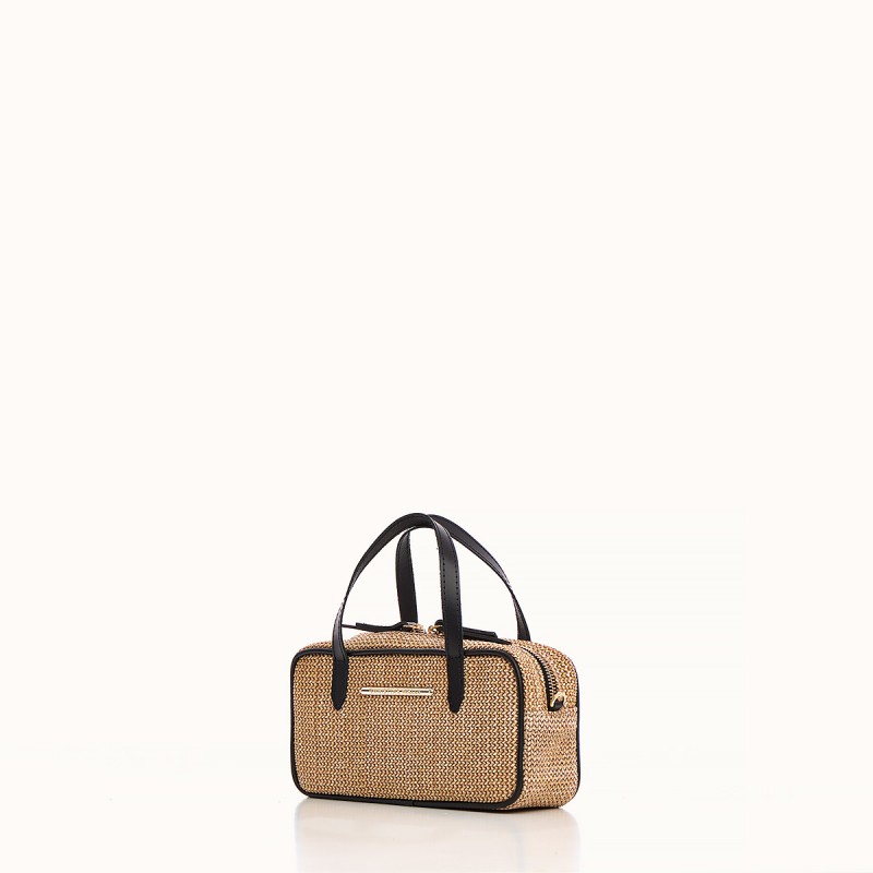 Natural Straw Cassette Bag Christina Malle 