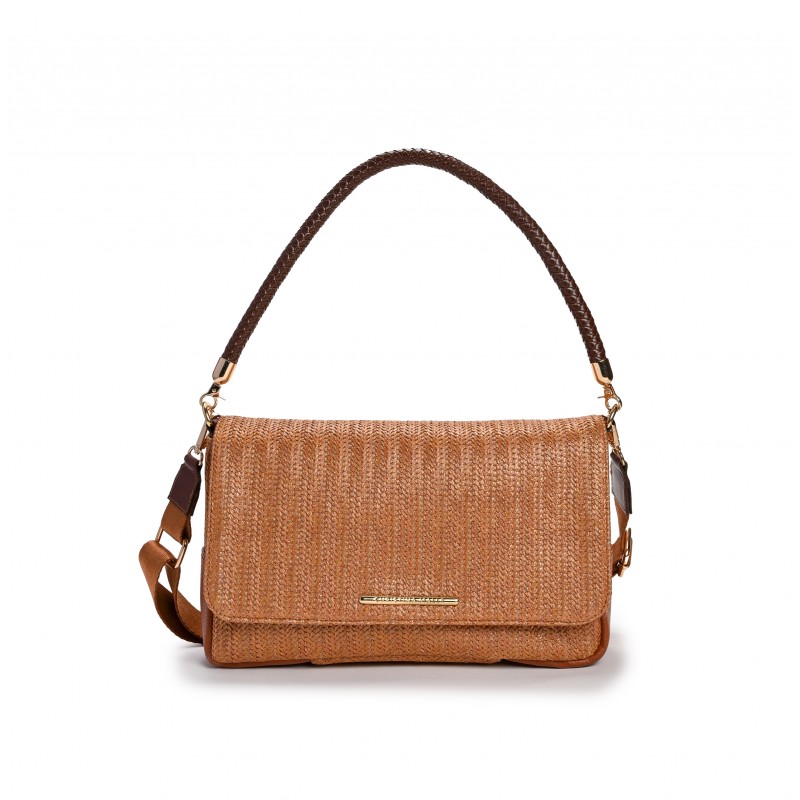 Rusty Straw City Bag Christina Malle