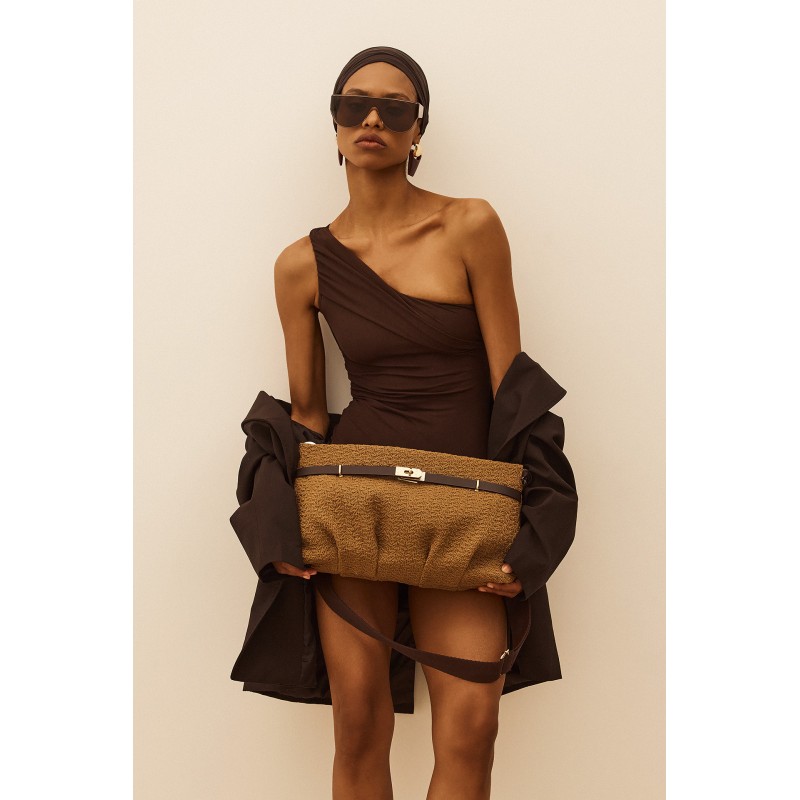  Dark Bohemian Fluffy Bag Christina Malle 