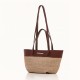 Beige Straw Loop Bag CHRISTINA MALLE 