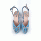 BRIGITTE BABY BLUE SUEDE HEELS DEBOUR