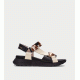 CHV264807 Sport Sandals ambar black pony Hispanitas 