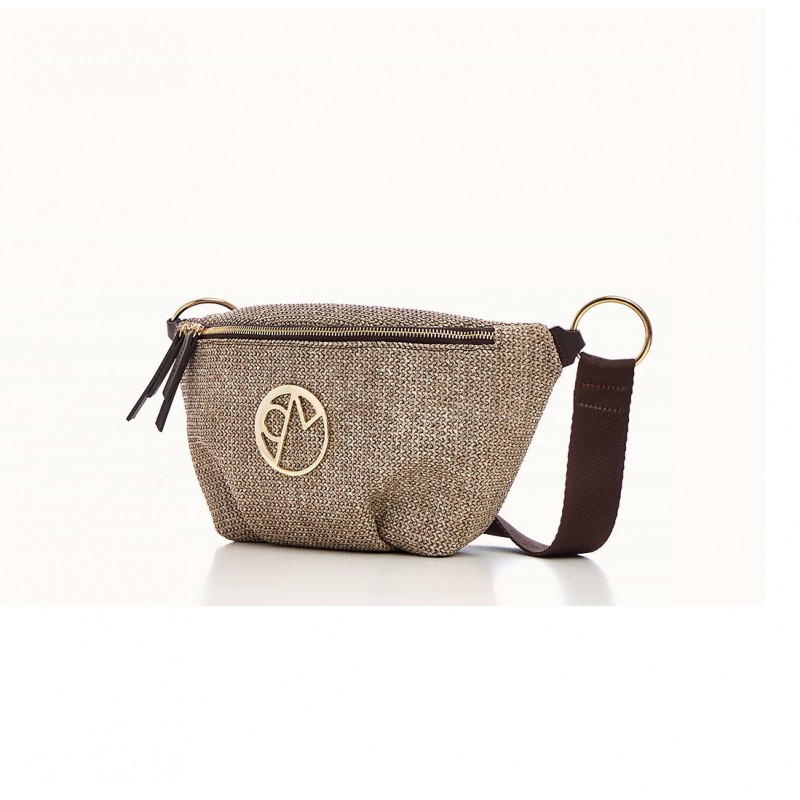  Olive Straw Street Bag Christina Malle